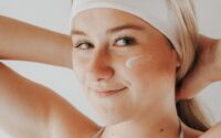 woman in white tank top
